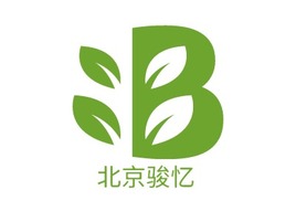 北京骏忆店铺logo头像PPT模板