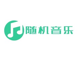 随机音乐logo标志PPT模板