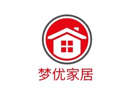 梦优家居店铺标志PPT模板