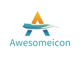 Awesomeiconlogo标志PPT模板