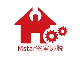 Mstar密室逃脱企业标志PPT模板