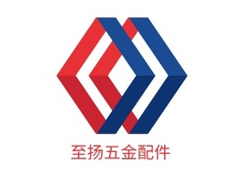 至扬五金配件企业标志PPT模板