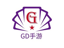 GD手游logo标志PPT模板